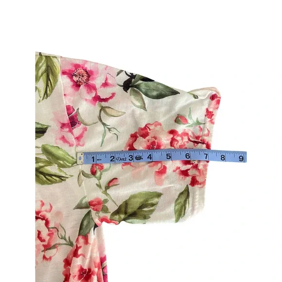 Show Me Your MuMu Brie Floral Loungewear Sleepwear Garden of Blooms Robe - Picture 6 of 8